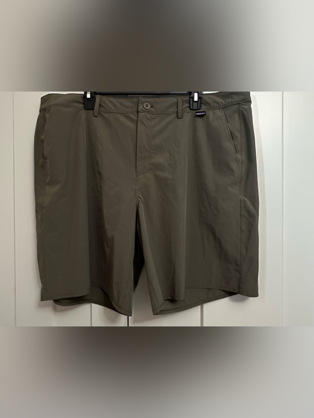 Patagonia Hydropeak Hybrid Walk Shorts Basin Green Olive 40 STY86475